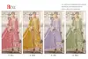 Bilqis B 258 A To D Chiffon Pakistani Salwar Suits Wholesalers In Surat